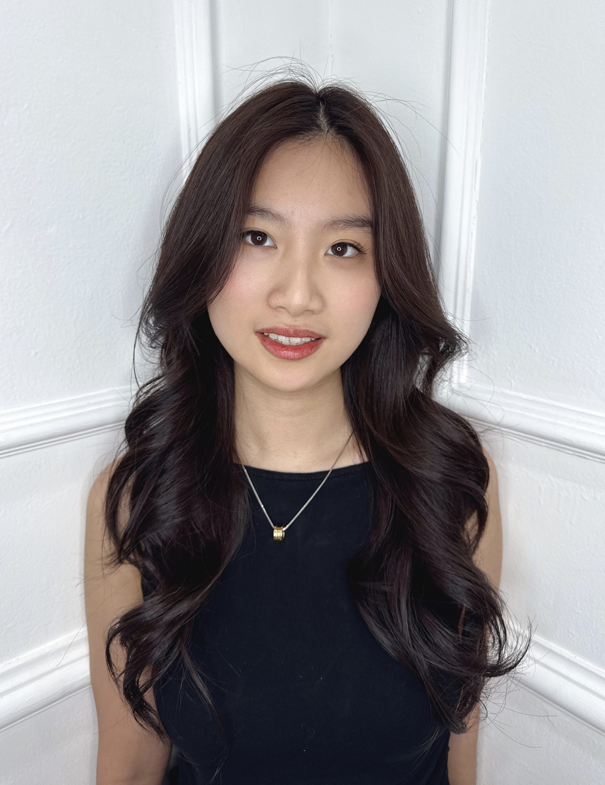 Long Layer Cut x Ash Brown Color