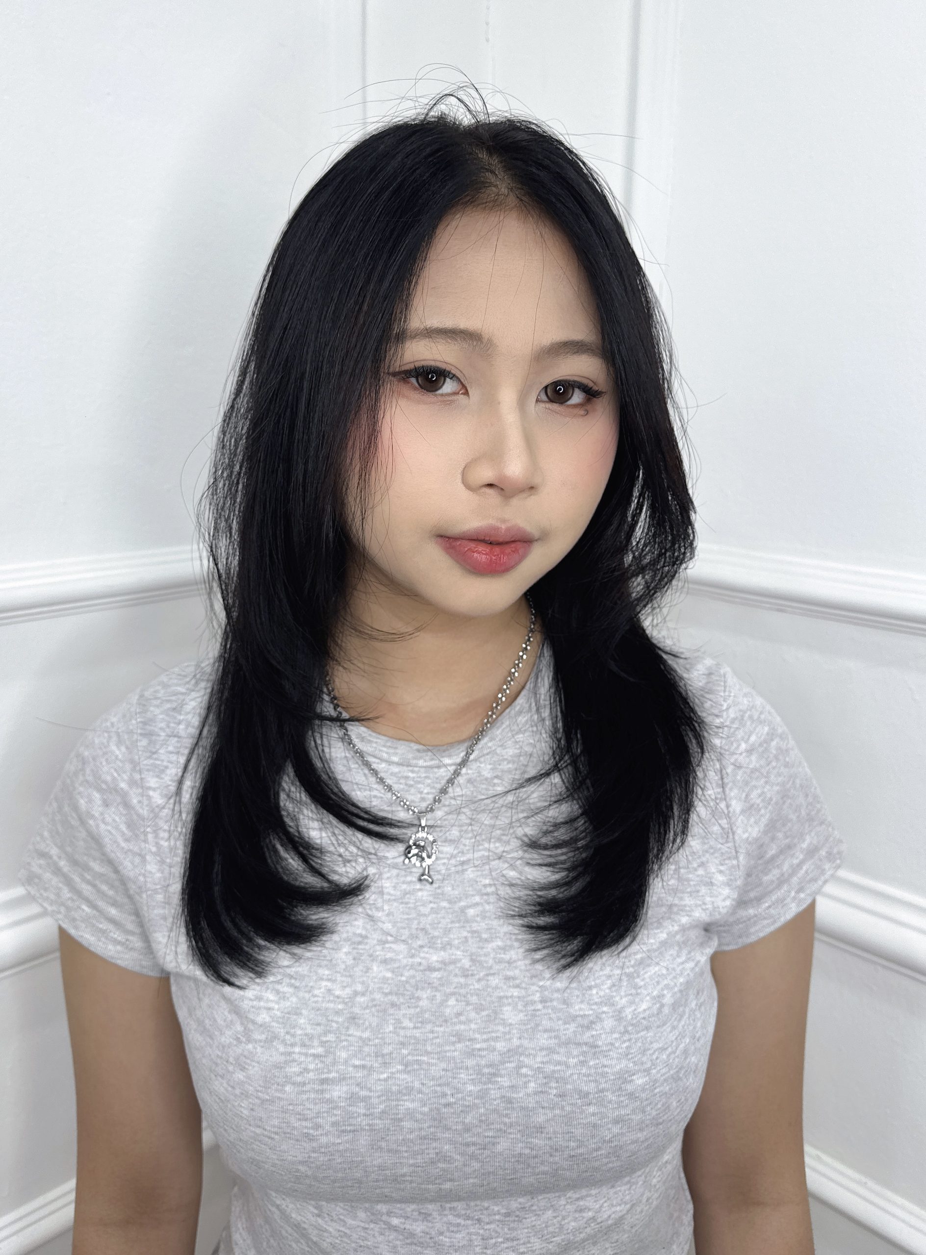 Layer Cut × Natural Black Color